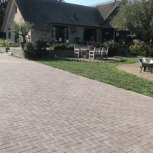 BSS 20x10x8 cm paars (mini-facet, met deklaag)