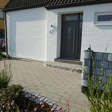 Vezano 30x15x8 cm Licht Grijs, Glimmer mini-facet en deklaag