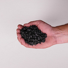 Basalt split 5-8 mm antraciet / zwart