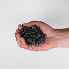 Basalt split 8-11 mm antraciet / zwart