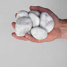 Carrara rond grind 40-60 mm (bigbag á 1500 kg)