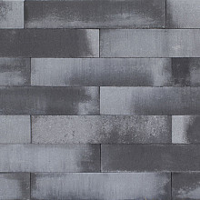 Patioblok strak 60x15x15 cm grijs/zwart