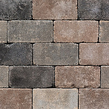 Antieke trommel betonstraatsteen 21x10,5x6 cm siepatico