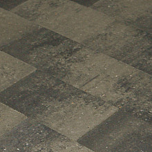MB Vlakstone 30x20x6 grijs/zwart genuanceerd