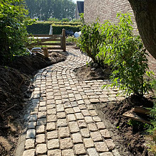 Zweeds Graniet 20x16/14 cm gebruikt gezaagd (bigbag)