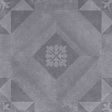 GeoCeramicaÆ 60x60x4 Symbol Block Black