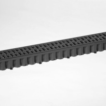 ACO Hexaline 2.0 gootelement + kunststof sleufrooster zwart 100 cm