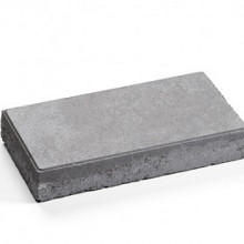 Betontegel 30x15x4,5 cm grijs groot facet HK