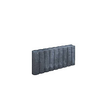 Partij 49: minirondoband 6x25x50 cm zwart