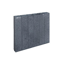 Partij 68: blokjesband 6x60x50 cm zwart