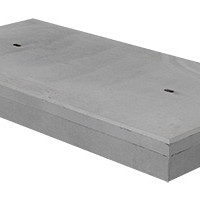 Betonplaat 200x100x20 cm glad 42t