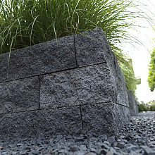 Patioblok strak 60x12x10 cm antraciet