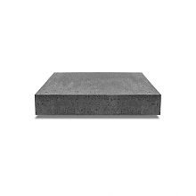 Oud Hollandse halve traptrede 50x37x15 cm antraciet