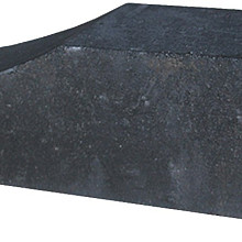 Linia excellence wave 60x15x15 cm nero