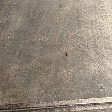 Gebruikte betonplaat 200x200x14 cm met hoeklijn B-keus