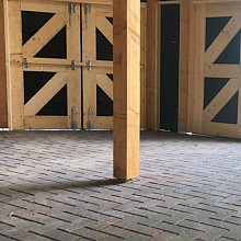 Betonstraatsteen 8 cm oud sneek (voorheen bruin/zwart) komo