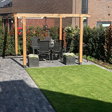 Antieke trommel dikformaat 6 cm oud Drachten