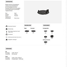 Premium bovenplaat C2V+ planken met zijfixatie