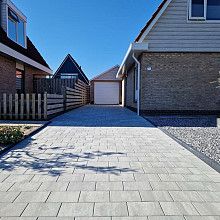 H2O comfort square 20x30x6 cm concrete