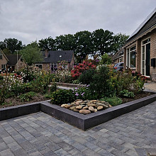 Patio betonstraatsteen 8 cm ocean TOP mini facet komo