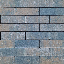 Dikformaat strak 21x7x6 cm tricolore komo