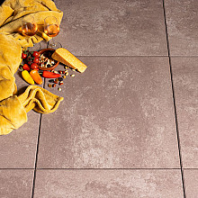 Trippel T 80x80x4 cm taupe