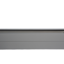 Bloembak poedercoat taupe 120x60x28 cm