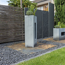 Kinderkop basalt 15x17 cm gaasbox