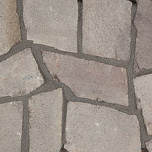 Porfier flagstones groot 3-6 cm