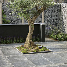 Blue moon honed anticato 60x60x2 cm.5 cm Gezoet en verouderd