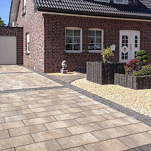 Palissade black pearl basic 12x12x100 cm
