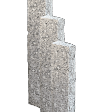 Palissade G603 grijs classic 8x12x100 cm