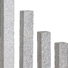 Palissade G603 grijs piazzo 12x12x100 cm