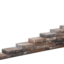 Line block Kilimanjaro 55x20x6 cm