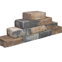 Tumbelwall getr, 30x20x10cm kilimanjaro