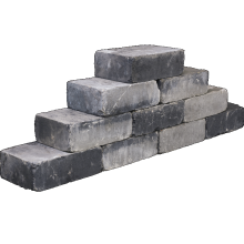 Tumbelwall getr, 30x20x10cm matterhorn