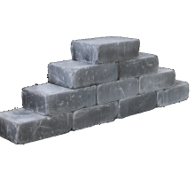 Tumbelwall getr, 30x20x10cm mount everes