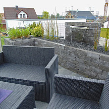 Tumbelwall getr, 30x20x10cm mount everes
