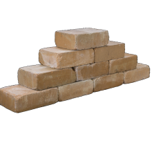Tumbelwall getr, 30x20x10cm mont blanc
