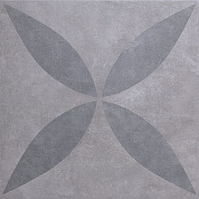 GeoCeramicaÆ 60x60x4 Amb. Greige Flower