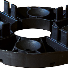 Accessoire t.b.v. tegeldrager Fisso: Rubber demping 2 mm