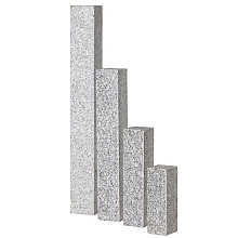 Palissade G603 grijs piazzo 12x12x125 cm