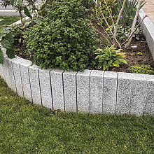 Palissade G603 grijs piazzo 12x12x125 cm