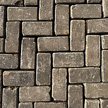 Oud gebakken keiformaten Deventer brons (op pallets)
