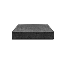 Oud Hollandse halve traptrede 50x37x15 cm carbon