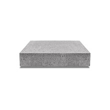 Oud Hollandse halve traptrede 50x40x20 cm grijs