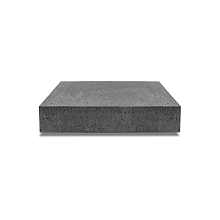 Oud Hollandse halve traptrede 50x40x20 cm antraciet