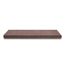 Oud Hollandse opsluitbanden (gewapend) 100x20x5 cm roodbruin