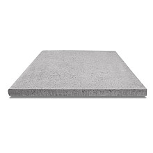 Oud Hollandse zwembadrand hoekstuk 90 graden 100x100x5 cm grijs