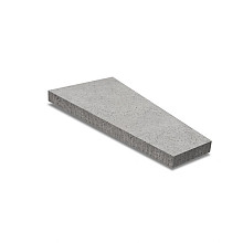 Oud Hollandse trapezium 120x60/30x8 cm grijs